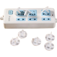 Multiplag Protector Child Protection Baby Safety Power Supply - 10 Pcs image