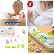 Multiplug Socket Safety Cover for Kids – 10 Pcs image