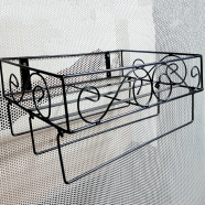 Multipurpose Metal Quran Stand – Wall Hanging Shelf for Prayer Mat, Plants and Books icon