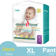 Mumlove Diapers (Pant) Xl 24 Pcs 12-17Kg image