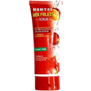 Mumtaz Mix Fruits Scrub - 120gm image