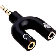 Music Listening Dual Splitter 3.5mm Audio Converter image
