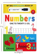 My Big Wipe And Clean Book of Numbers 1 to 20 image