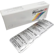 Mycoder 50 mg Tablet 10's Strip image