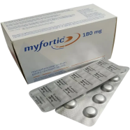 Myfortic 180mg Tablet 10's Strip image