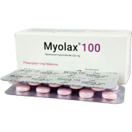 Myolax 100 mg Tablet 10's Strip image
