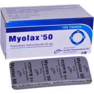 Myolax 50 mg Tablet 10's Strip image