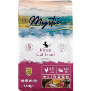 Mystic Low Grain Kitten Chicken Dry Cat Food 500 gm image