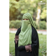 Glam Touch Naomi Two Layer Flap Niqab image