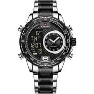 NAVIFORCE NF9199 Stainless Steel Dual Time Wrist Watch image