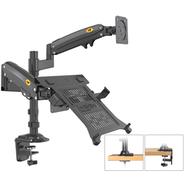 NB Desktop Monitor Holder H180 FP Laptop Support Air Press Mount Stand image