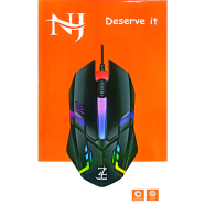 NJ RGB Gaming Mouse 7 Color Random image
