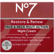 NO7 Restore and Renew Face and Neck Multi Action Night Cream 50 ml image