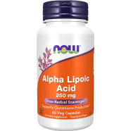 NOW Alpha Lipoic Acid 250 mg 60 Veg Capsules image