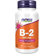 NOW B-2 100mg 100 Veg Capsules image