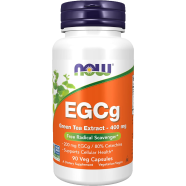 NOW Foods EGCG Green Tea Extract 400 mg 90 Veg Capsules -519726615 image