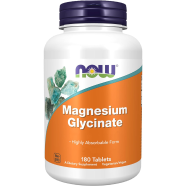 NOW Foods Magnesium Glycinate 180 Tablets -519756813 image