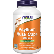 NOW Foods Psyllium Husk Caps 500 mg 500 Veg Capsules -524729622 image