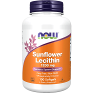 NOW Foods Supplements Sunflower Lecithin 1200mg with Phosphatidyl Choline 100 Softgels image