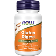 NOW Gluten Digest with Gastrointestinal Support 60 Veg Capsules image