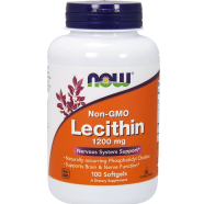 NOW Lecithin 1200 mg 100 Softgels -517800664 image