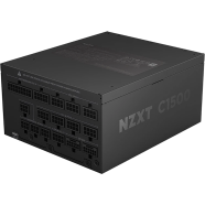 NZXT C1500 1500 Watt 80 Plus Platinum ATX 3.1 Full Modular Power Supply - Black image