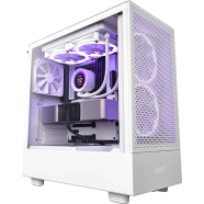 NZXT CC-H51FW-01 H Series H5 Flow Edition ATX Mid Tower Casing - White image
