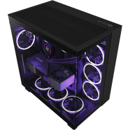 NZXT CM-H91FB-01 H9 Flow Edition ATX Mid Tower Casing - Black image