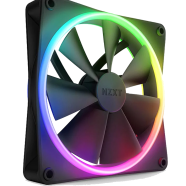 NZXT F140 RGB DUO 140mm RGB Casing Fan - Black image