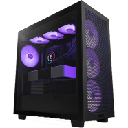 NZXT H7 Flow RGB ATX Mid-Tower Casing - Black image