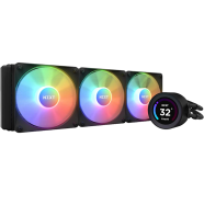 NZXT Kraken Elite 360 RGB CPU Liquid Cooler With LCD Display - Black image