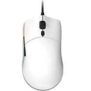 NZXT Lift (MS-1WRAX-WM-White) Lightweight Ambidextrous Wired Gaming Mouse - White image