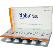 Nabu 500 mg Tablet 10's Strip image