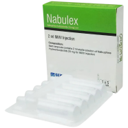 Nabulex 20 mg Injection 2 ml-5's Strip image