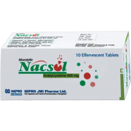 Nacsol 600 mg Tablet 10's strip image