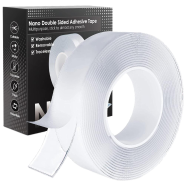 Nano Adhesive Tape, GXR Multipurpose Transparent No-Trace Removable Glue Tape