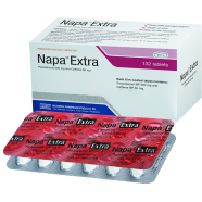 Napa Extra 500 mg Plus 65 mg 12's Strip Tablet image