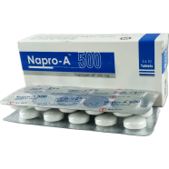 Napro A 500 mg Tablet 10's Strip image