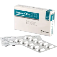 Napro-A Plus 375 Mg, 20 Mg Tablet 10's Strip image