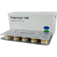Naprosyn 500 mg Tablet 10's strip image