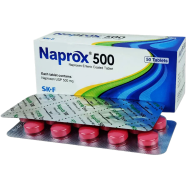 Naprox 500 mg Tablet 10's Strip image