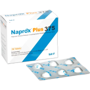 Naprox Plus 375 Mg, 20 Mg Tablet 6's Strip image