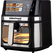 National Healthy Choice Digital Air Fryer with Viewing Window 10L