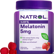 Natrol 5 mg Melatonin Gummies 60 Gummies -424492147 image