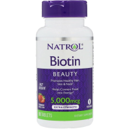 Natrol Biotin Extra Strength 5000 mcg Supplement - 90 Tablets image
