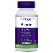 Natrol Biotin Fast Dissolve 10,000mcg - 100 Tablets image