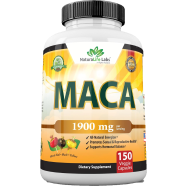 NaturaLife Labs Organic Maca 1900 mg 150 Capsules -375817475 image