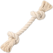 Natural Cotton Rope Dog Toys Premium White Cotton Dog Chew Toys icon