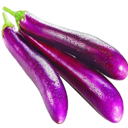 Natural Long Brinjal 10 Pcs Seeds image