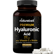 NatureBell Hyaluronic Acid Supplements 250mg 240 Capsules -513488386 image